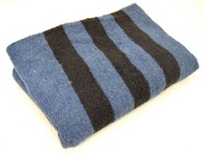 Russian Army Navy Blue Blanket